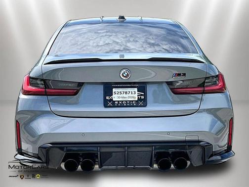 Skyscraper Gray Metallic 2023 BMW M3 Competition xDrive
