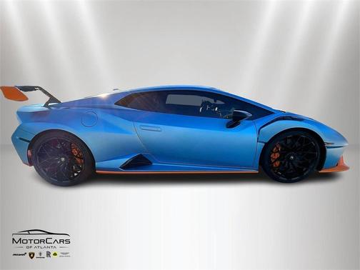 Blu Arione Matt 2022 Lamborghini Huracan STO Coupe