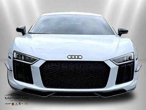 Gray Metallic 2017 Audi R8 5.2 V10 plus