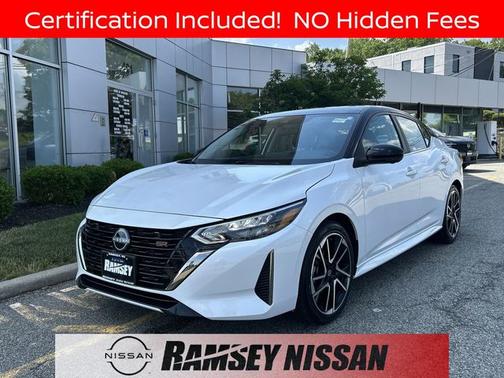 White 2025 Nissan Sentra SR