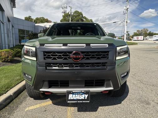 Tactical Green Metallic 2025 Nissan Frontier PRO-4X