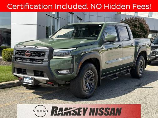 Tactical Green Metallic 2025 Nissan Frontier PRO-4X