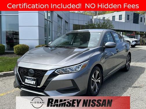 Gun Metallic 2022 Nissan Sentra SV
