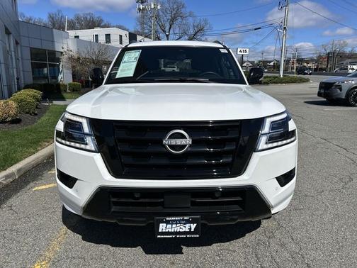 Aspen White 2023 Nissan Armada SL