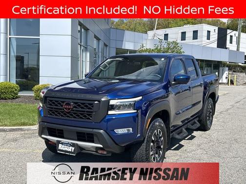 Deep Blue Pearl 2023 Nissan Frontier PRO-4X
