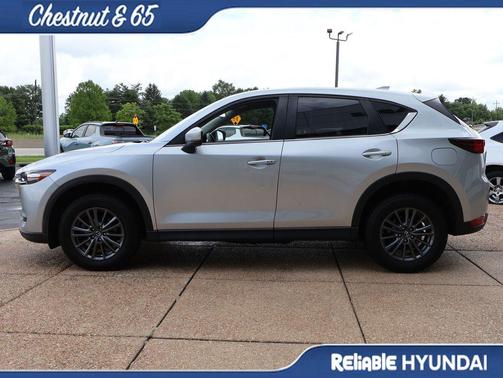 Sonic Silver Metallic 2020 Mazda CX-5 Touring