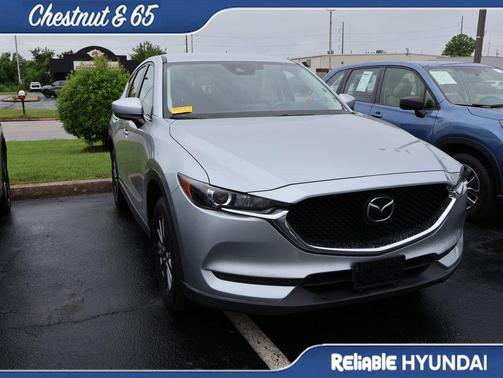 Sonic Silver Metallic 2020 Mazda CX-5 Touring