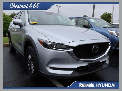 Sonic Silver Metallic 2020 Mazda CX-5 Touring