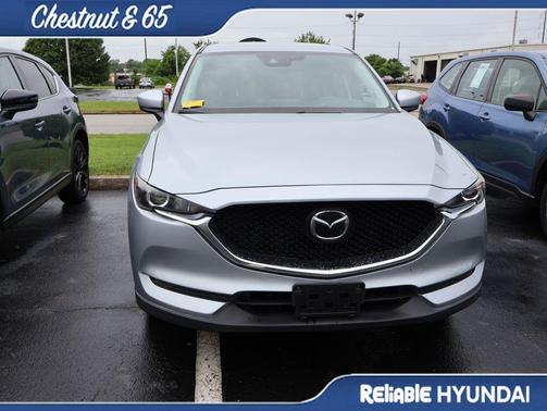 Sonic Silver Metallic 2020 Mazda CX-5 Touring