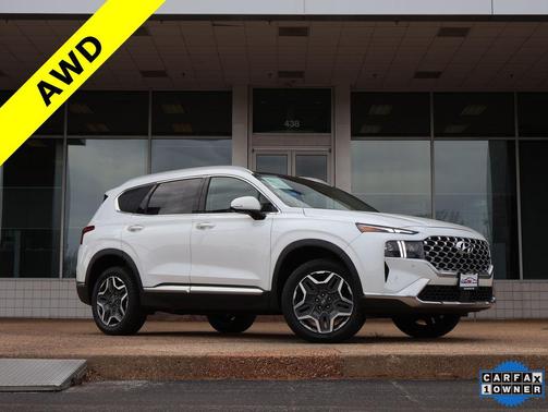 Quartz White 2021 Hyundai SANTA FE Limited