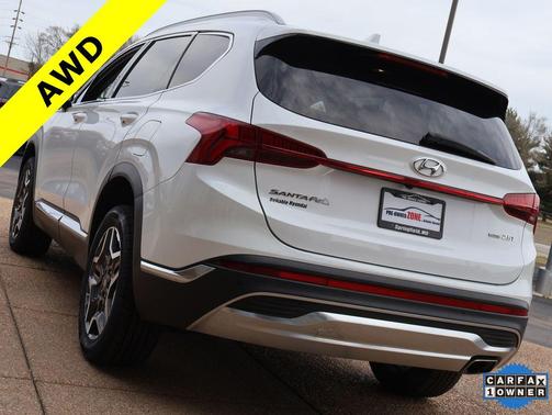 Quartz White 2021 Hyundai SANTA FE Limited