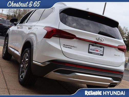 Quartz White 2021 Hyundai SANTA FE Limited