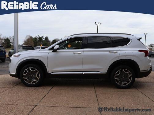 Quartz White 2021 Hyundai SANTA FE Limited