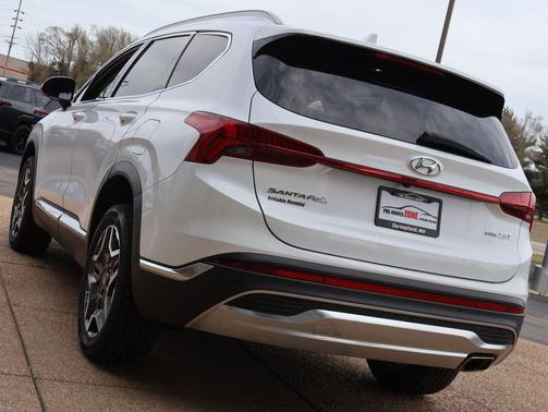 Quartz White 2021 Hyundai SANTA FE Limited