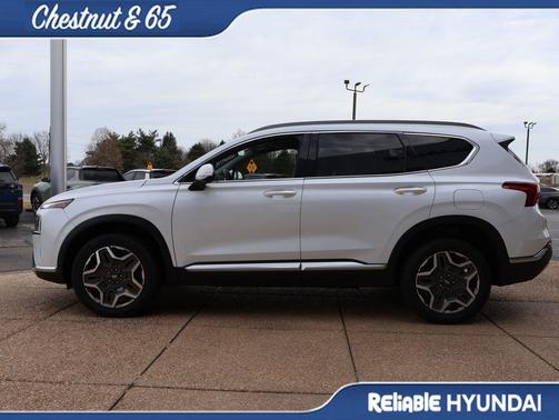 Quartz White 2021 Hyundai SANTA FE Limited
