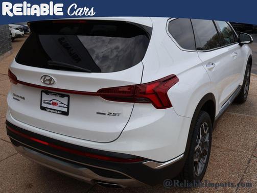 Quartz White 2021 Hyundai SANTA FE Limited