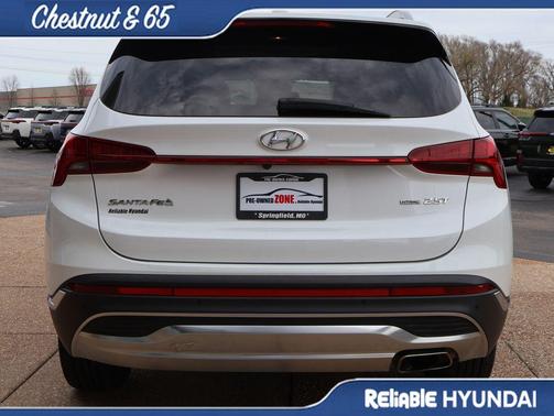 Quartz White 2021 Hyundai SANTA FE Limited