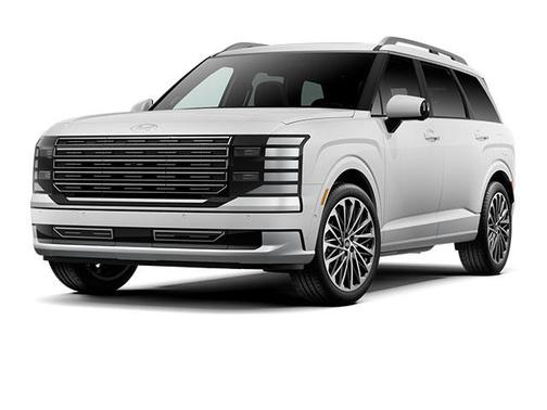 Creamy White Pearl 2026 Hyundai Palisade Hybrid Calligraphy