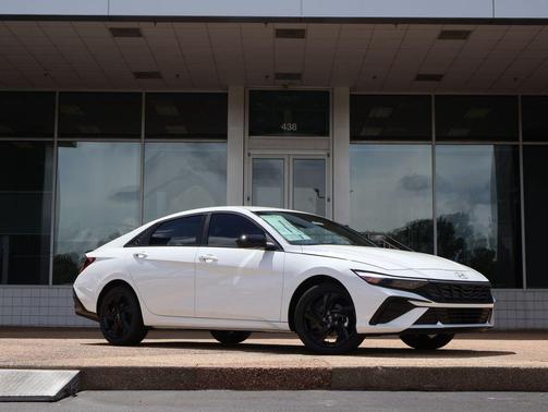 Serenity White 2026 Hyundai ELANTRA Sport