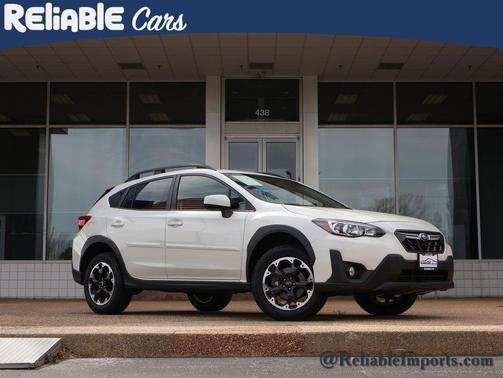 Crystal White Pearl 2021 Subaru Crosstrek Premium