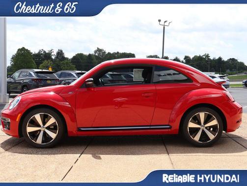 Tornado Red 2014 Volkswagen Beetle DSG 2.0T R-Line