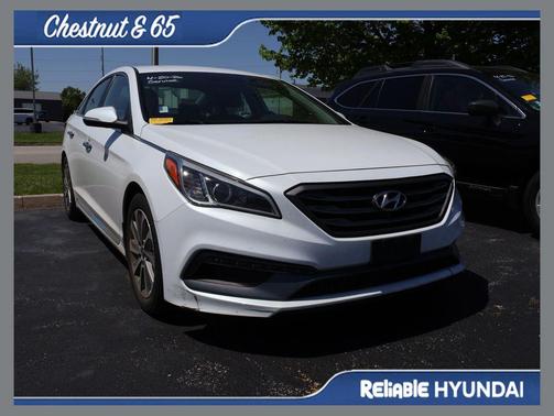 Quartz White Pearl 2015 Hyundai SONATA Sport