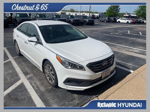 Quartz White Pearl 2015 Hyundai SONATA Sport