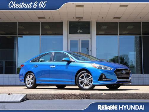 Electric Blue 2018 Hyundai SONATA SEL