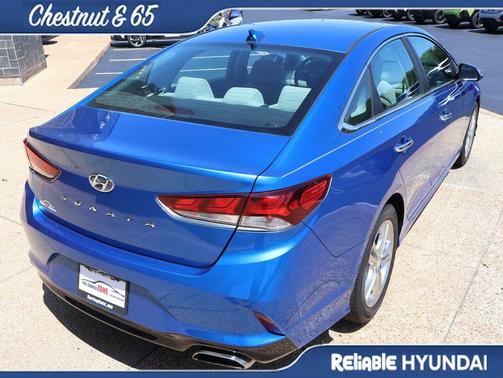 Electric Blue 2018 Hyundai SONATA SEL