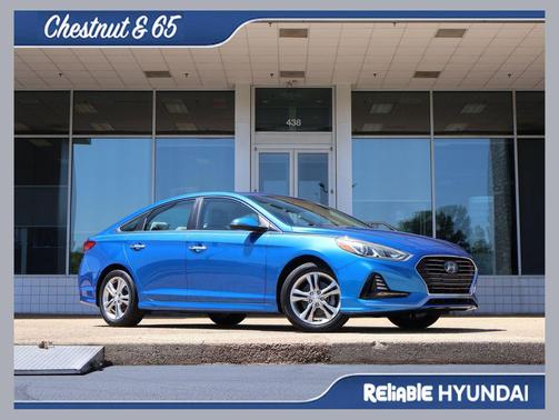 Electric Blue 2018 Hyundai SONATA SEL