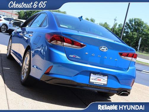 Electric Blue 2018 Hyundai SONATA SEL
