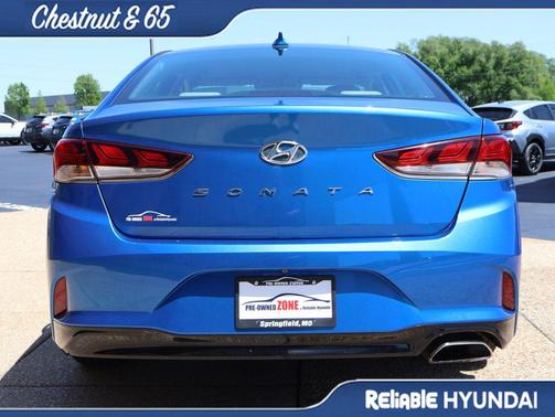 Electric Blue 2018 Hyundai SONATA SEL