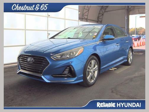 Electric Blue 2018 Hyundai SONATA SEL