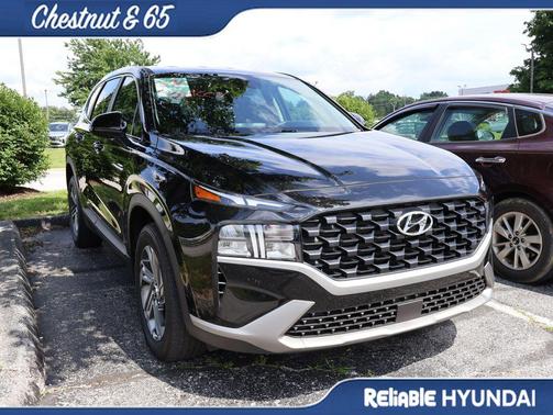 Twilight Black 2023 Hyundai SANTA FE SE