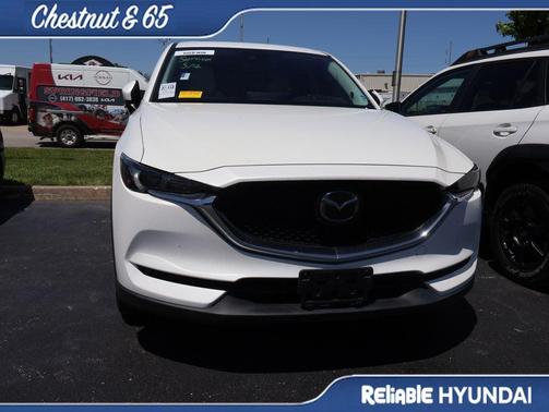 Snowflake White Pearl Mica 2021 Mazda CX-5 Grand Touring
