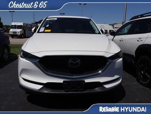 Snowflake White Pearl Mica 2021 Mazda CX-5 Grand Touring
