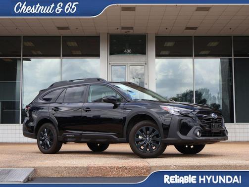 Crystal Black Silica 2024 Subaru Outback Onyx Edition