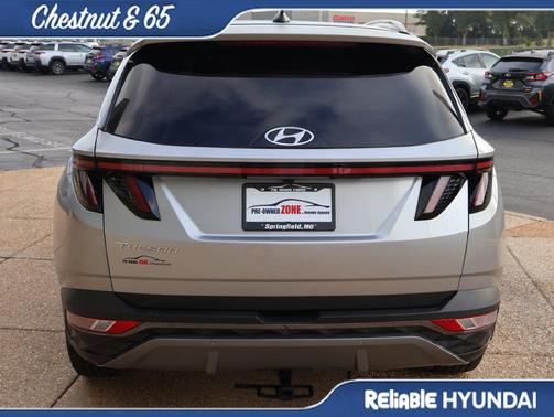 Shimmering Silver 2023 Hyundai TUCSON Limited
