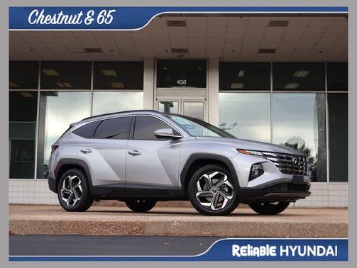 Shimmering Silver 2023 Hyundai TUCSON Limited