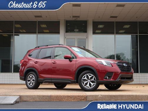 Crimson Red Pearl 2023 Subaru Forester Premium