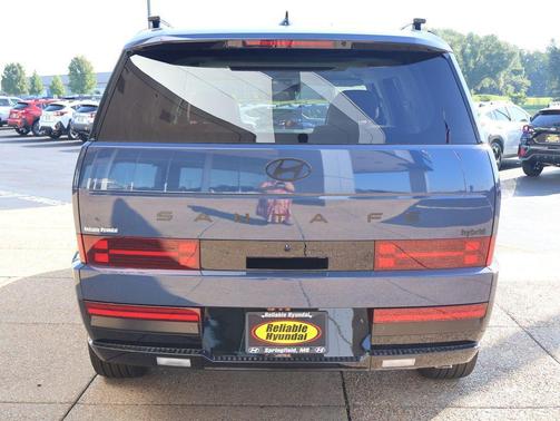 Atlantis Blue 2026 Hyundai SANTA FE HEV Calligraphy FWD