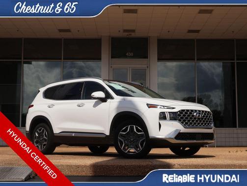 Serenity White Pearl 2023 Hyundai SANTA FE Limited