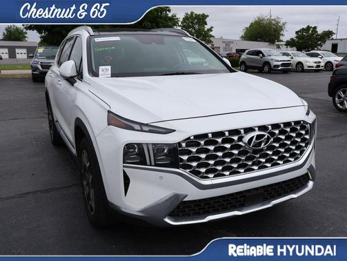 Serenity White Pearl 2023 Hyundai SANTA FE Limited