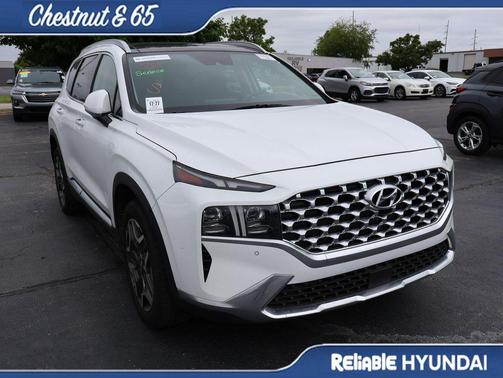Serenity White Pearl 2023 Hyundai SANTA FE Limited