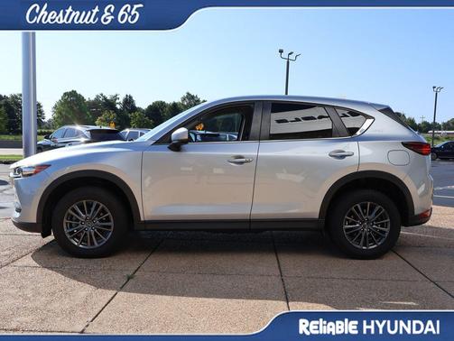 Sonic Silver Metallic 2020 Mazda CX-5 Touring