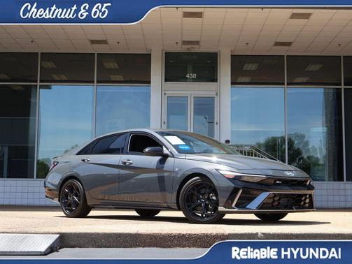 Ecotronic Gray 2025 Hyundai ELANTRA N Line