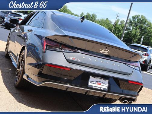 Ecotronic Gray 2025 Hyundai ELANTRA N Line