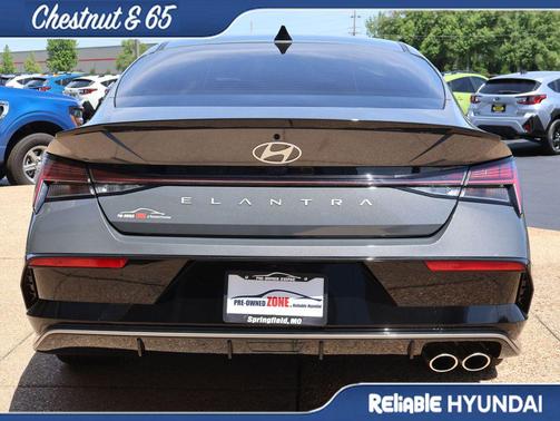 Ecotronic Gray 2025 Hyundai ELANTRA N Line