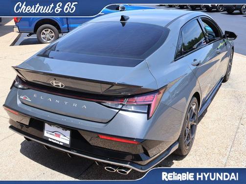 Ecotronic Gray 2025 Hyundai ELANTRA N Line