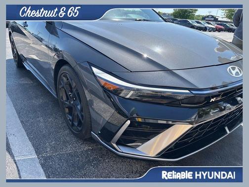 Ecotronic Gray 2025 Hyundai ELANTRA N Line